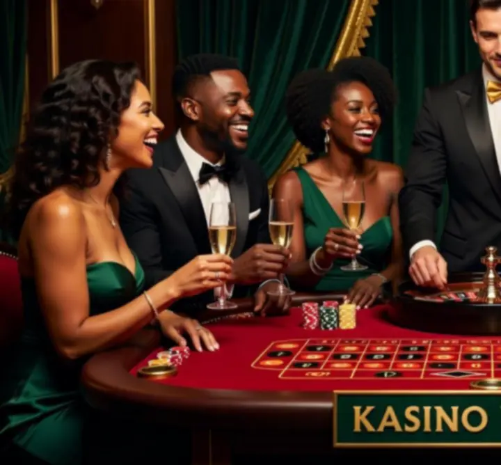 Hosté na soukromé oslavě s tématem Kasino Royale
